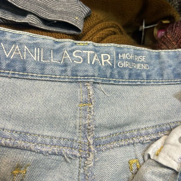 Vanilla Star Vintage ladies 13 blue jeans new - Picture 3 of 6